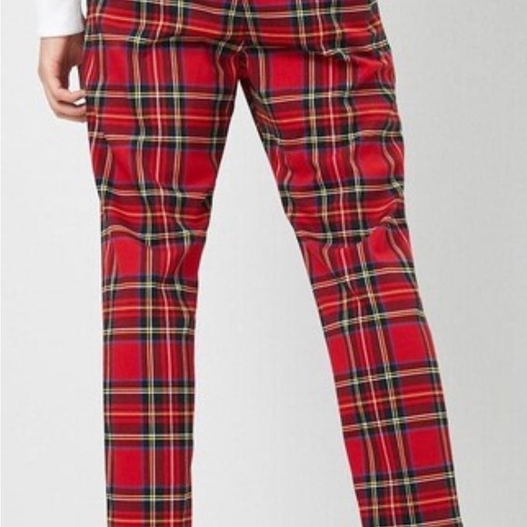 Forever 21 Slim fit plaid pants - Picture 1 of 7